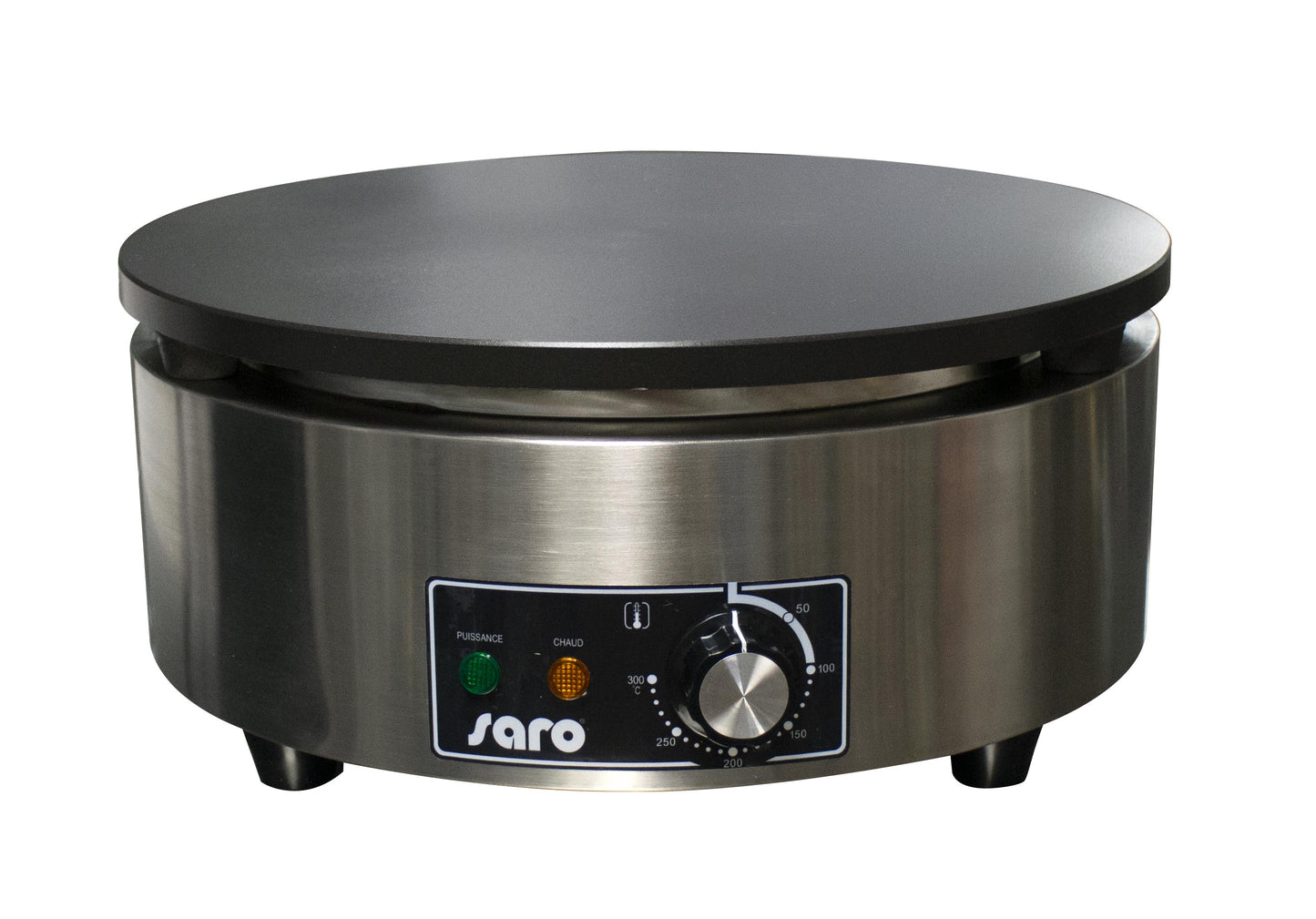 CREPIERE RONDE ELECTRIQUE 1 PLAQUE - THERMOSTAT REGLABLE DE 0 A 300°C