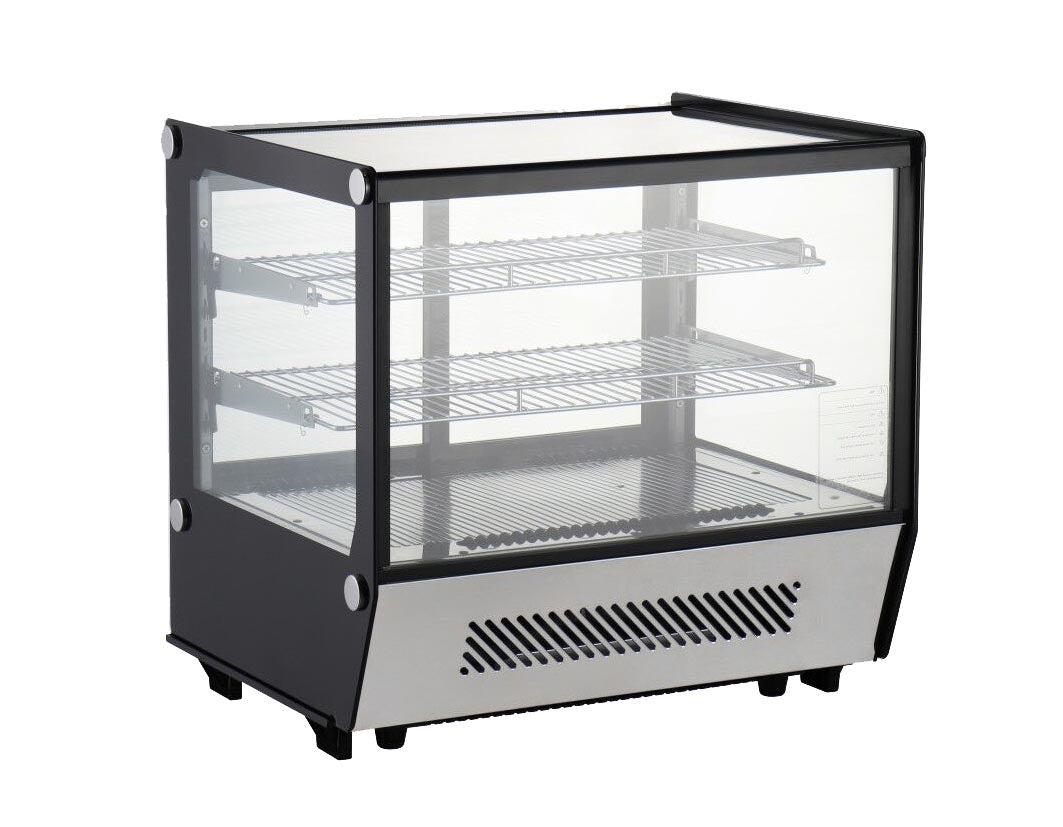 VITRINE DE PRESENTATION REFRIGEREE 160 LITRES,  - 0/+12°C,VITRE AVANT DROITE, ECLAIRAGE LED