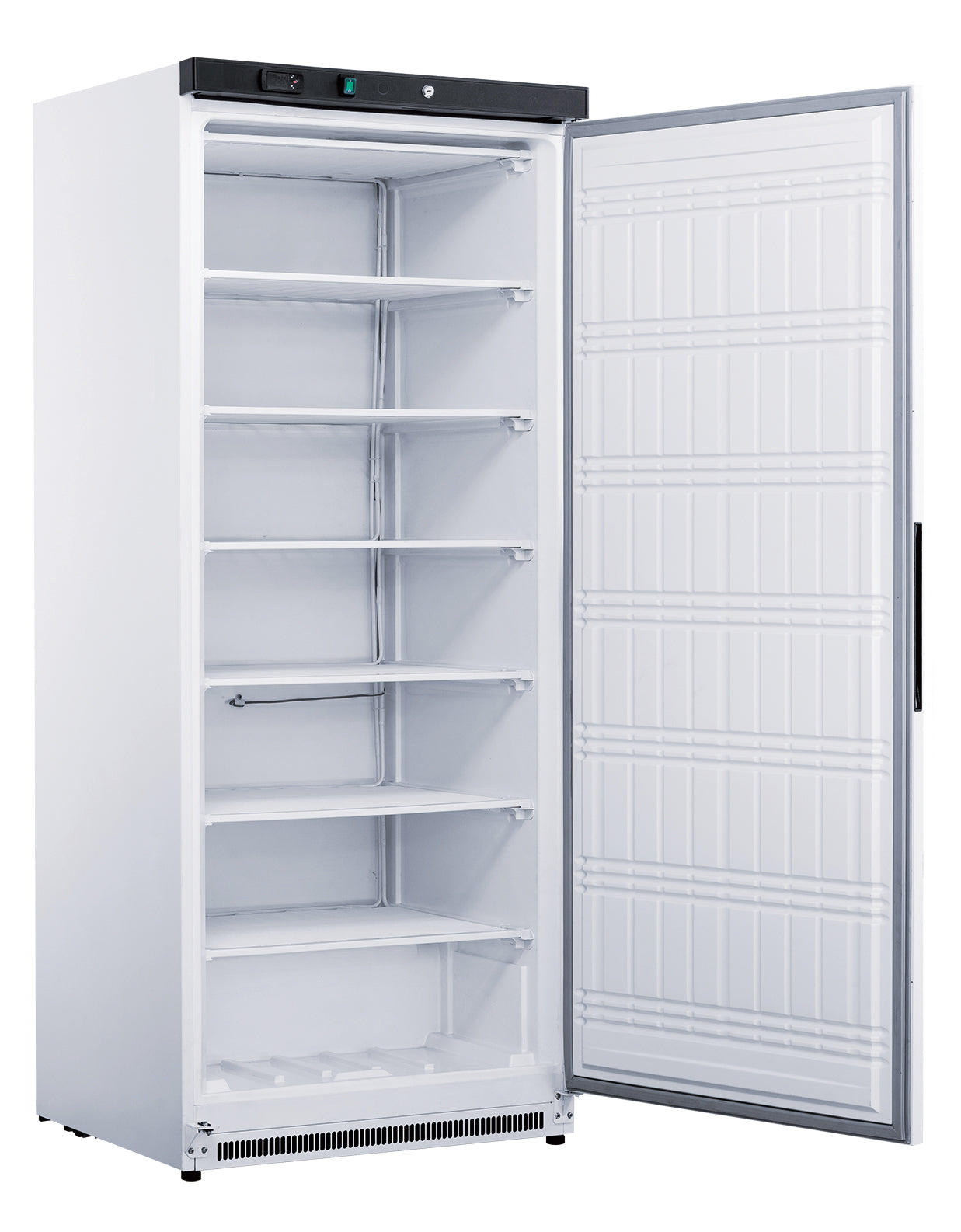 ARMOIRE NÉGATIVE - 1 PORTE PLEINE - 600 L - FINITION LAQUÉE BLANCHE