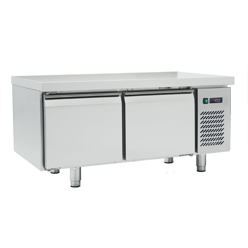 SOUBASSEMENT RÉFRIGÉRÉ POSITIF - 2 PORTES - PROF 700 MM