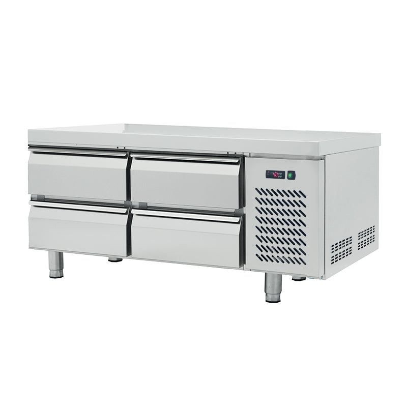 SOUBASSEMENT RÉFRIGÉRÉ POSITIF - 4 TIROIRS GN 1/1 - PROF 700 MM