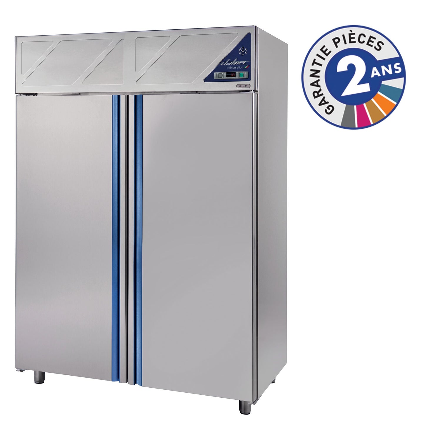 Armoire à pâtissières -2/+10°C - 2 portes pleines - 1400 L - DAP1400P-3 - Dalmec