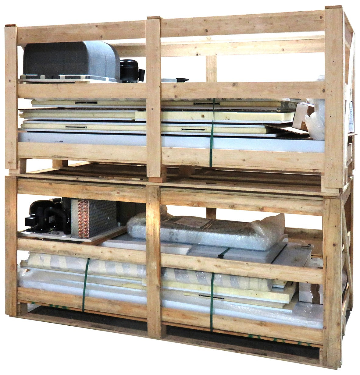 Armoire démontable positive 0/+10°C - 1400 L - 1 porte pleine - 1000 x 1000 - Inox AISI 304 - DADM1400P-3 - Dalmec