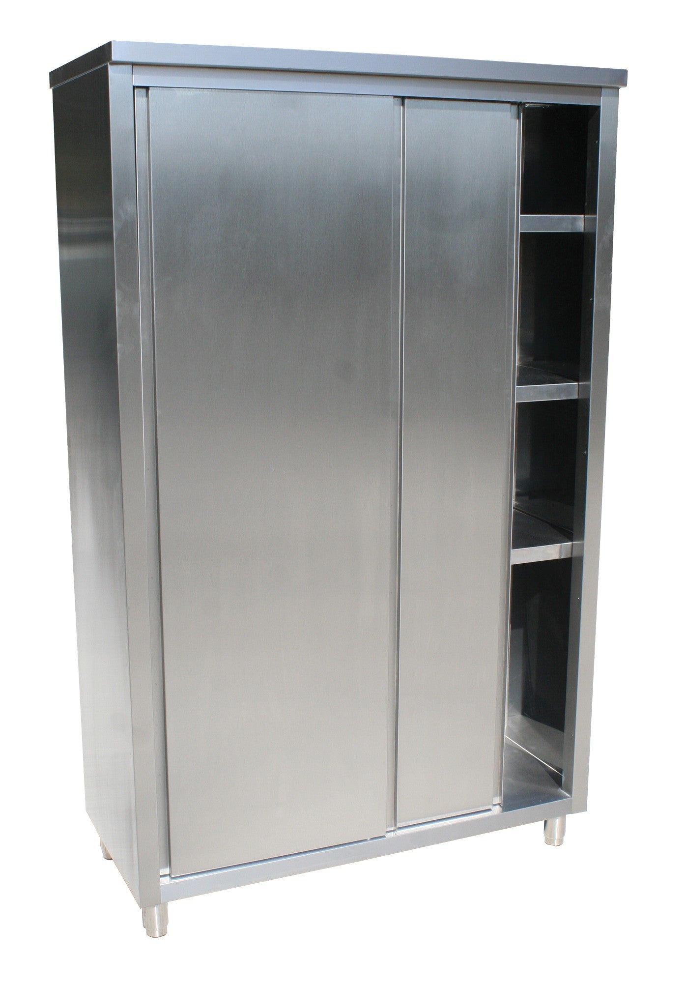 Armoire haute en inox - Hauteur 2000 mm - Profondeur 500 mm - Longueur 1400 mm - AH2014T
