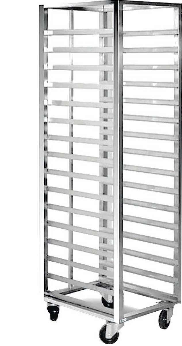 CHARIOT PORTE BACS GN 2/1 - LONG. 750 MM