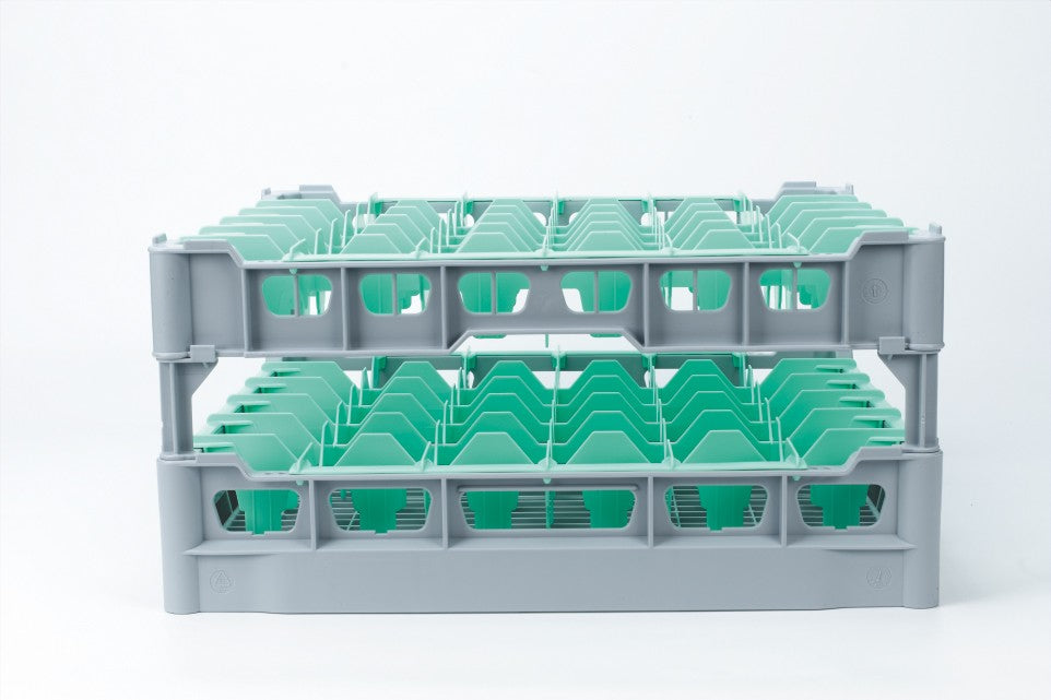 Colged - Casier à verres 500 x 500 mm CLIXRACK 36 cases - Hauteur utile 215 mm - 5021536