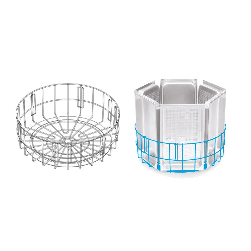 Colged - Panier rond pour lave-batterie à granules - PRGR900