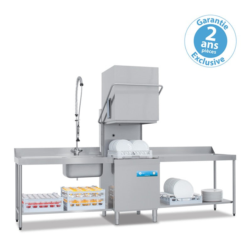 Elettrobar - NIAGARA - Lave-vaisselle à capot - Panier 500 x 500 mm - NIAG281V1