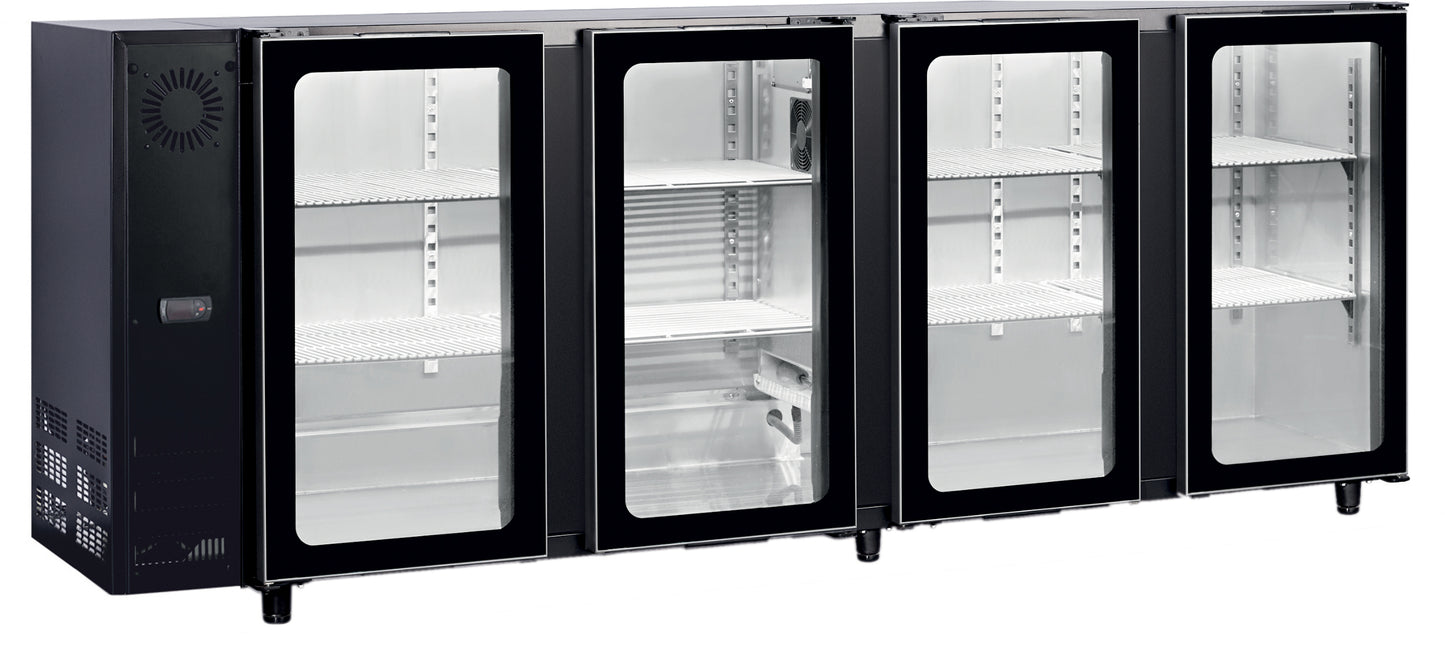 ARRIÈRE-BAR - 4 PORTES VITRÉES - SANS GROUPE