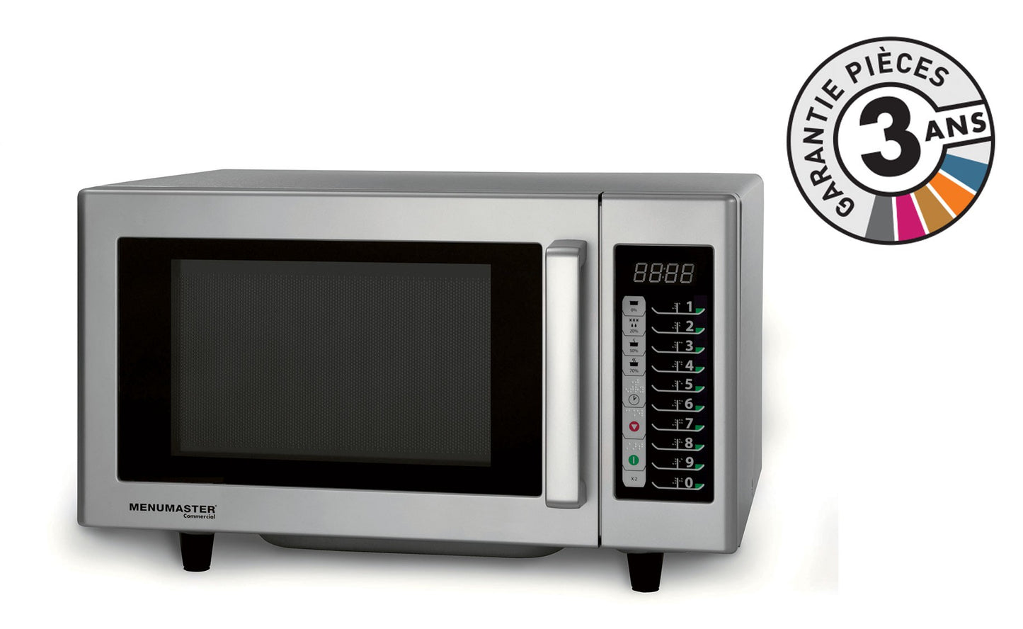 Four micro-onde professionnel - 23 L - 1000 W - RMSD510TS - Menumaster