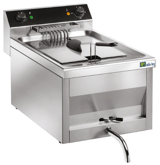 FRITEUSE DE TABLE ÉLECTRIQUE AVEC VIDANGE - 12 L