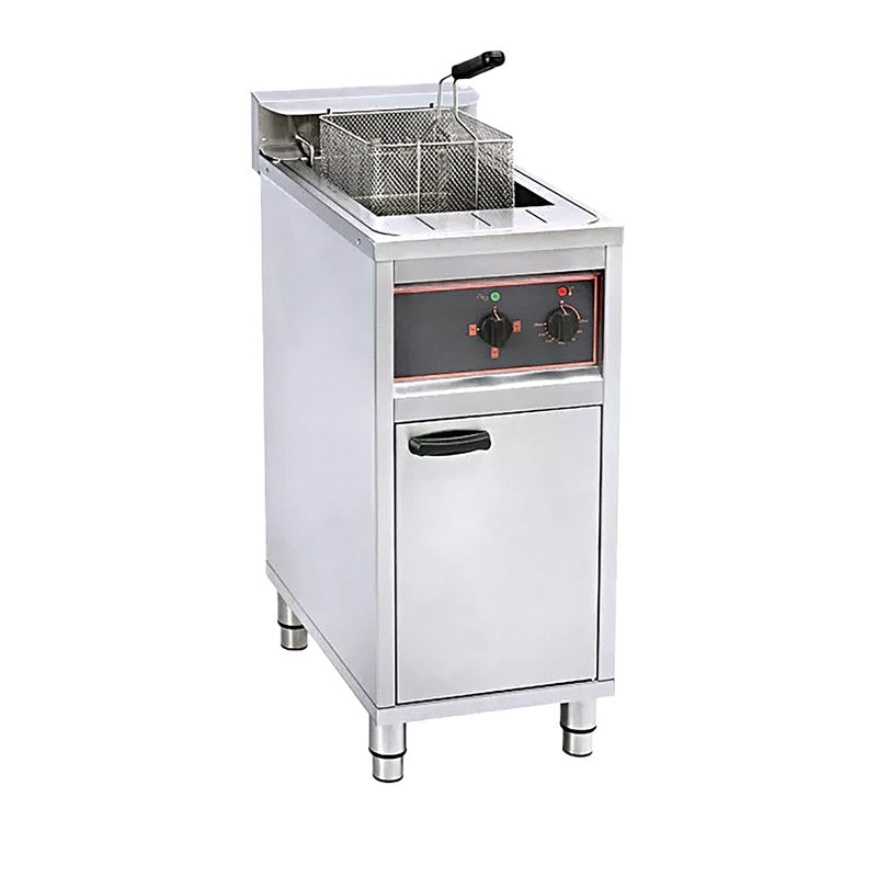 Friteuse électrique sur coffre - 1 cuve de 16 L - 92324
