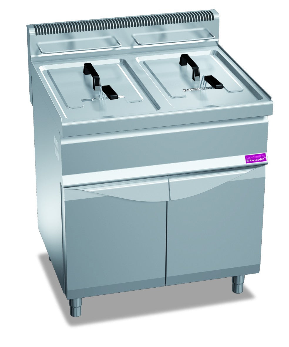 Furnotel - Friteuse gaz sur coffre - 2 x 20 litres - FG2020SC