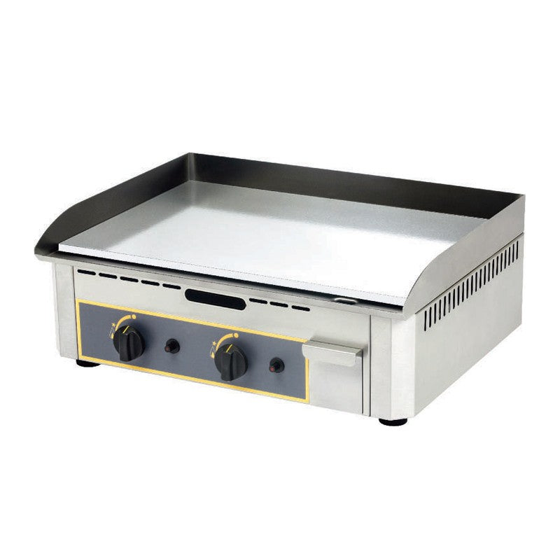 Furnotel - Plaque lisse à snacker gaz - Emaillée - 2 zones de chauffe - PSR600GE