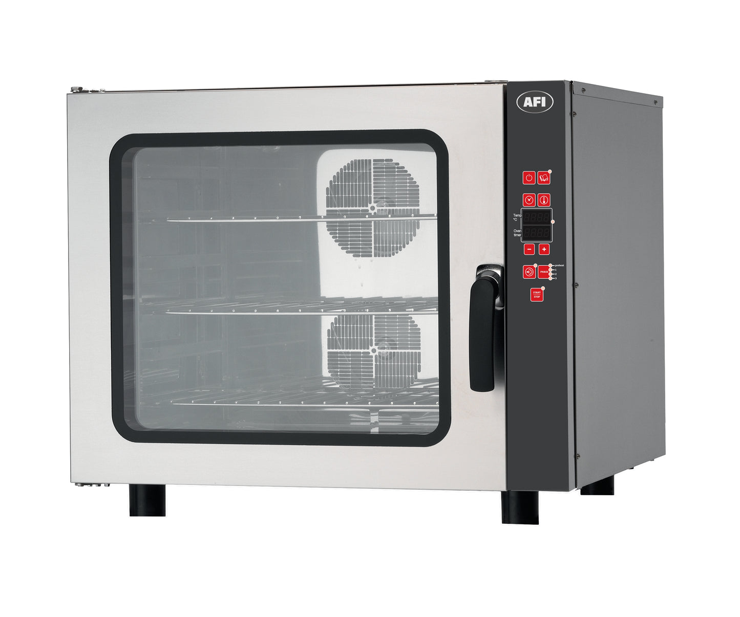 Four à convection programmable avec humidificateur porte battante