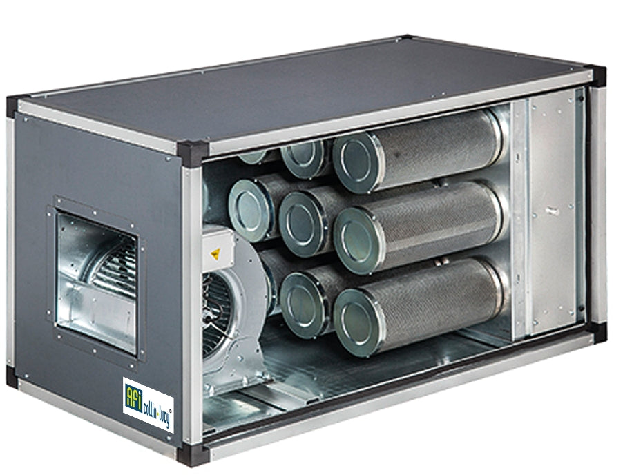 CAISSON DE FILTRATION AVEC MOTEUR