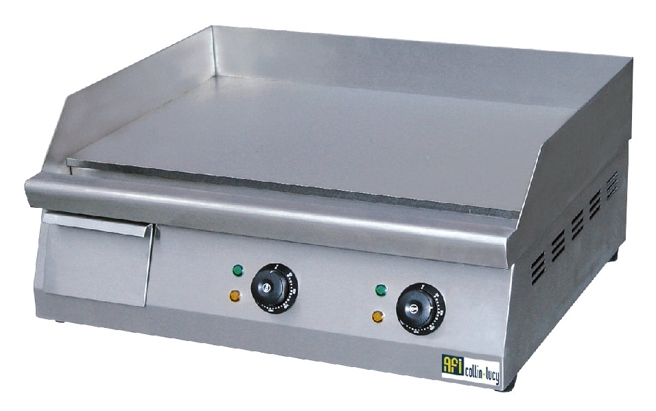 PLAQUE À SNACKER ÉLECTRIQUE - LISSE - 2 ZONES