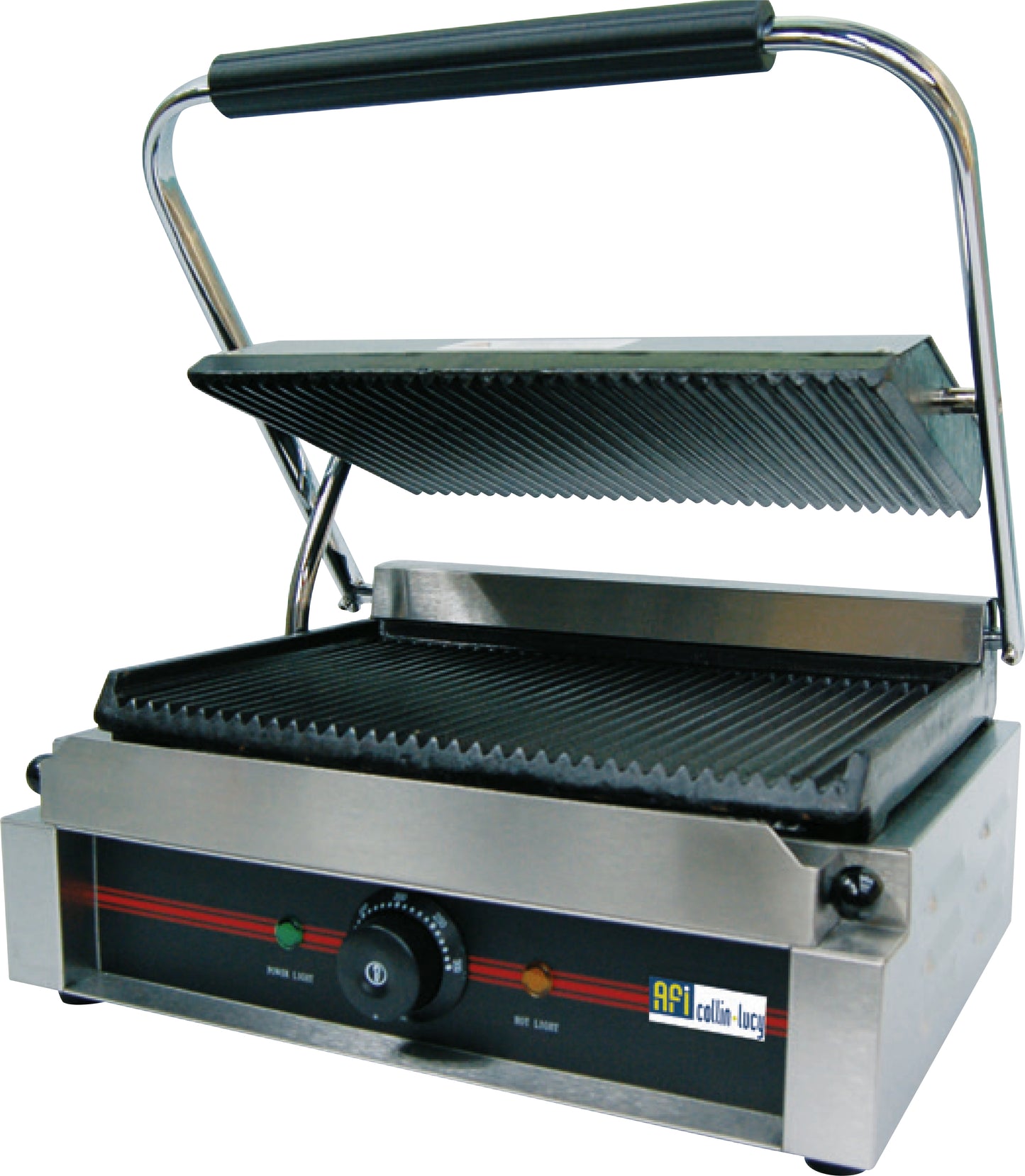 GRILL PANINIS ÉLECTRIQUE - PLAQUE SIMPLE RAINURÉE