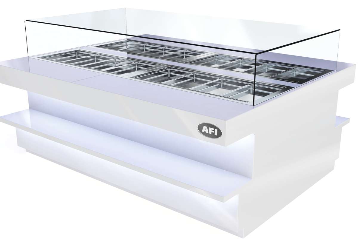 VITRINES SELF-SERVICE ALIMENTAIRES SÉRIE ISOLA