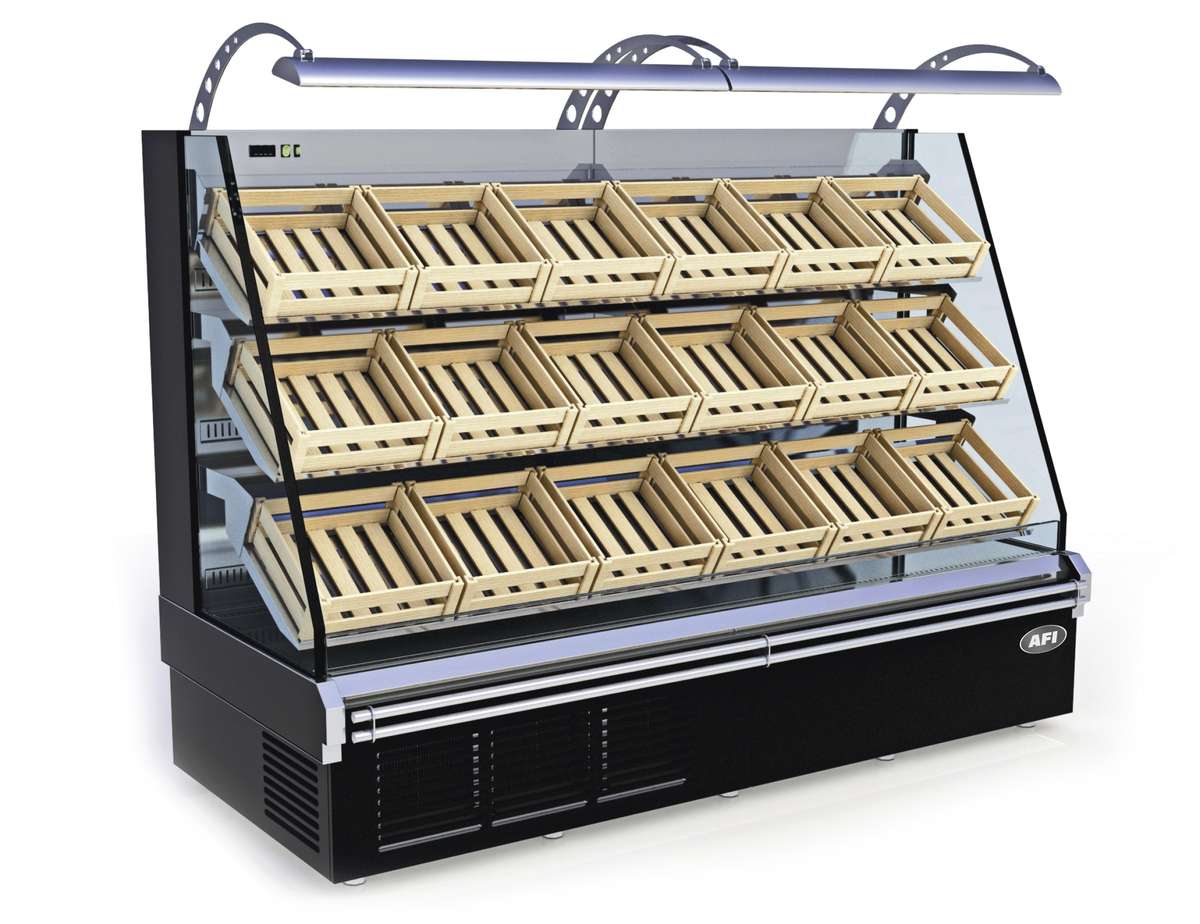 VITRINES LÉGUMES SÉRIE VEGI NOVA <ul><li> 4 étagères</li></ul>