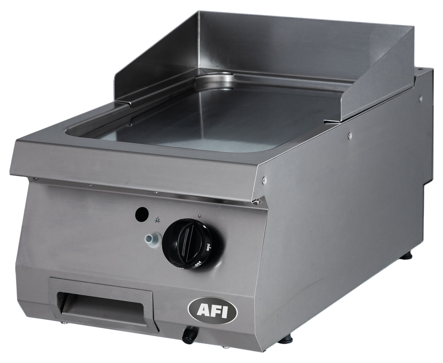 PLAQUE À SNACKER GAZ - GAMME 700 - SIMPLE LISSE - ACIER CARBONE