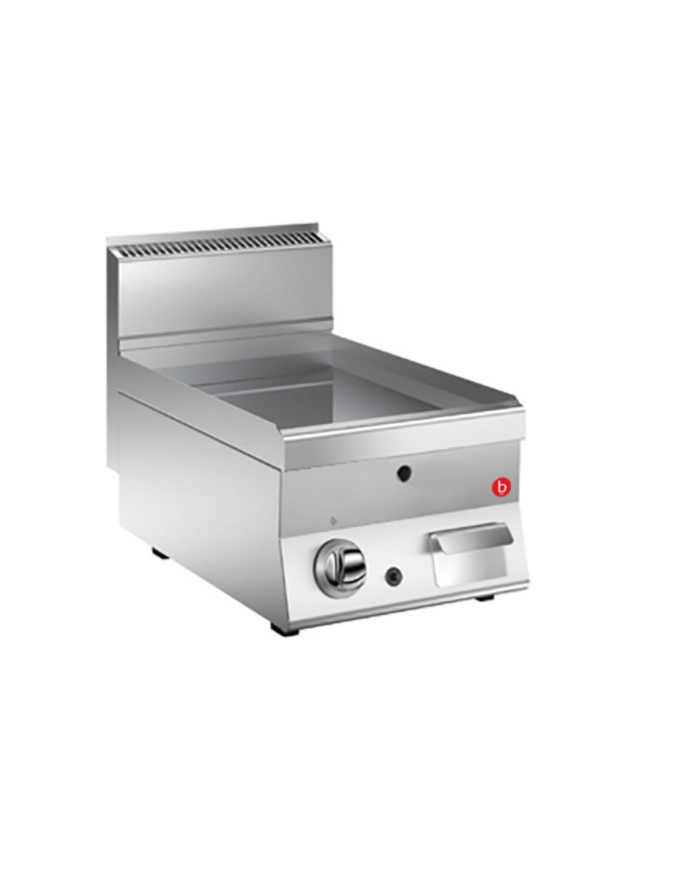 Grillade gaz - Plaque lisse 22 dm² - 396 x 555 mm - Chrome dur - Gamme 650 - 60FTTG405 - Baron