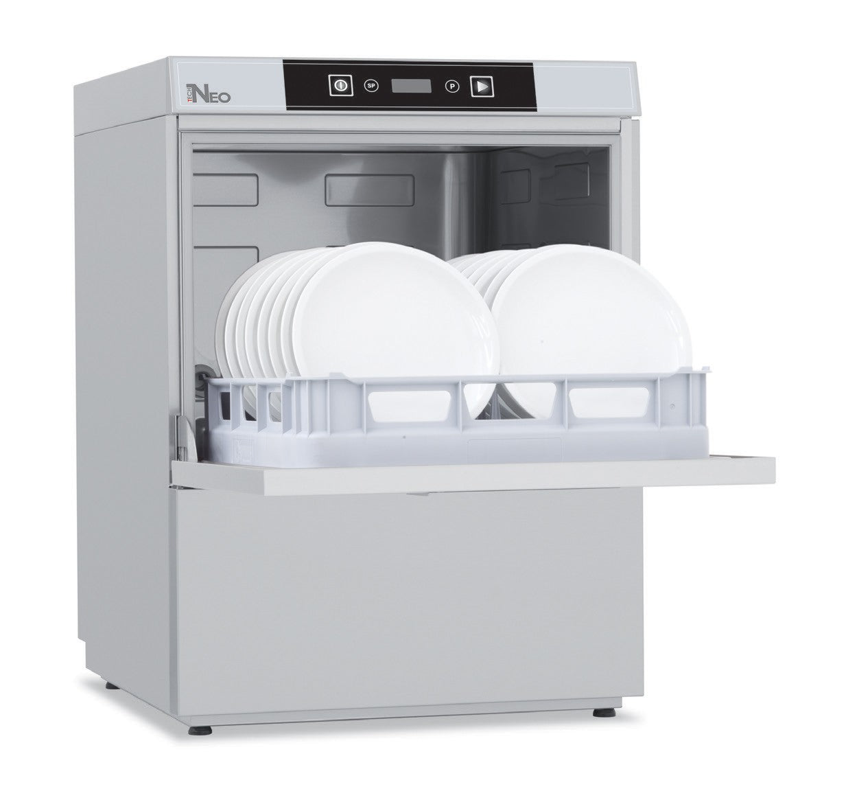 Lave-vaisselle frontal avec pompe de vidange - Panier 500 x 500 mm - NEOTECH - NEO600PV1 - COLGED