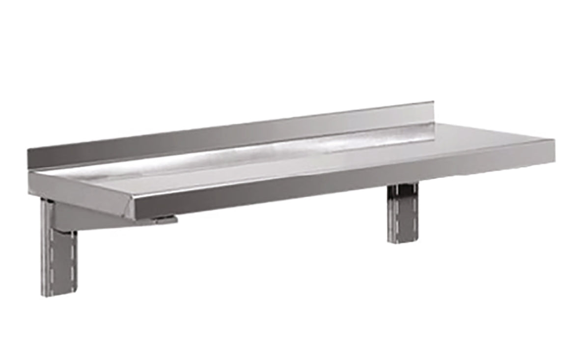 ÉTAGÈRE MURALE SIMPLE - PROF. 300 MM - LONG. 900 MM