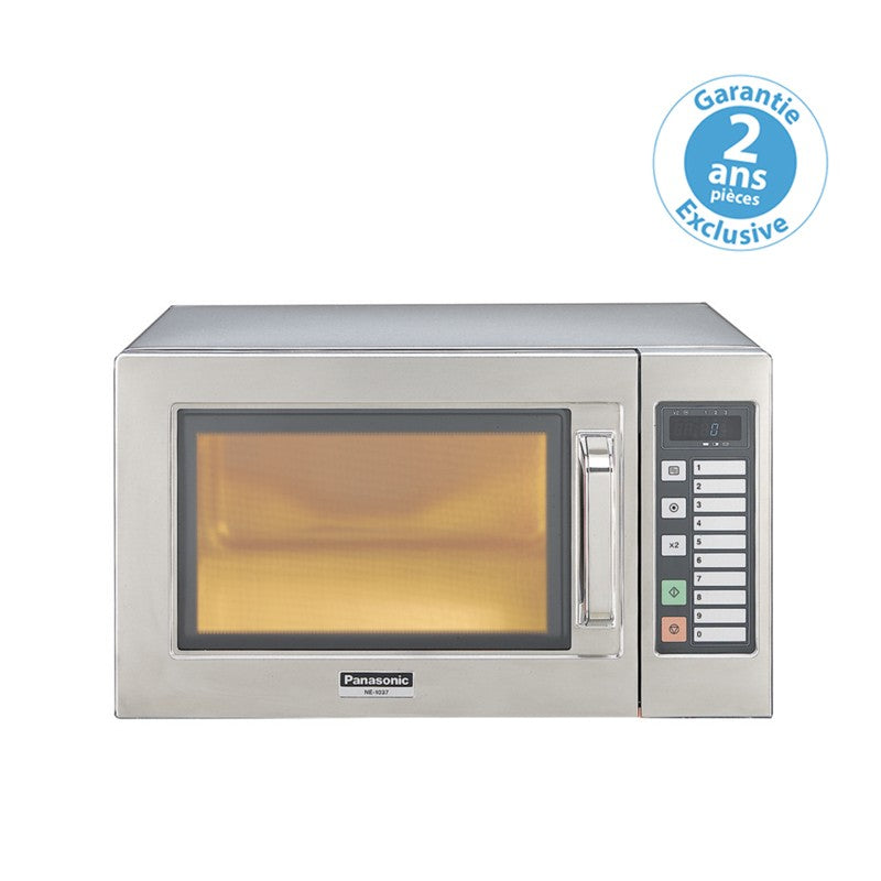 Panasonic - Four micro-ondes professionnel avec commandes digitales - 22 L - 1000 W - 1037