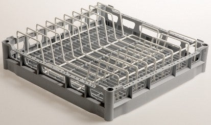 Panier carré pour 9 assiettes ø 240 mm - Fond plat - Polypropylène - 780074