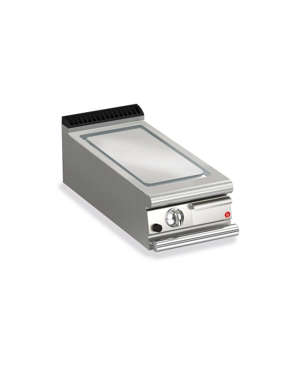 Plancha gaz - Plaque chrome dur lisse - Largeur 400 mm - Gamme QUEEN 900 - 90QSFTTG405 - Baron