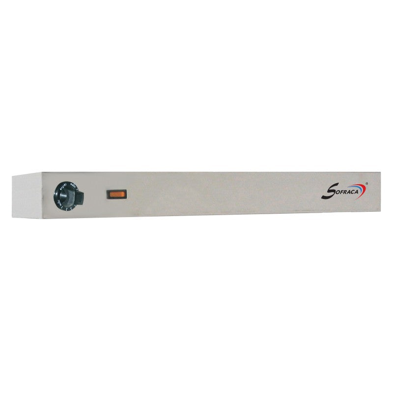 Rampe chauffante infrarouge - 230 V - L 1220 mm - Avec régulateur - 33082SR