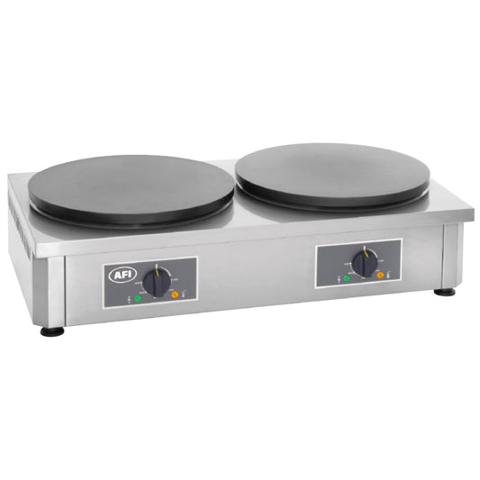 CRÊPIÈRE ÉLECTRIQUE  - 2 PLAQUES DIAMÈTRE 400 MM