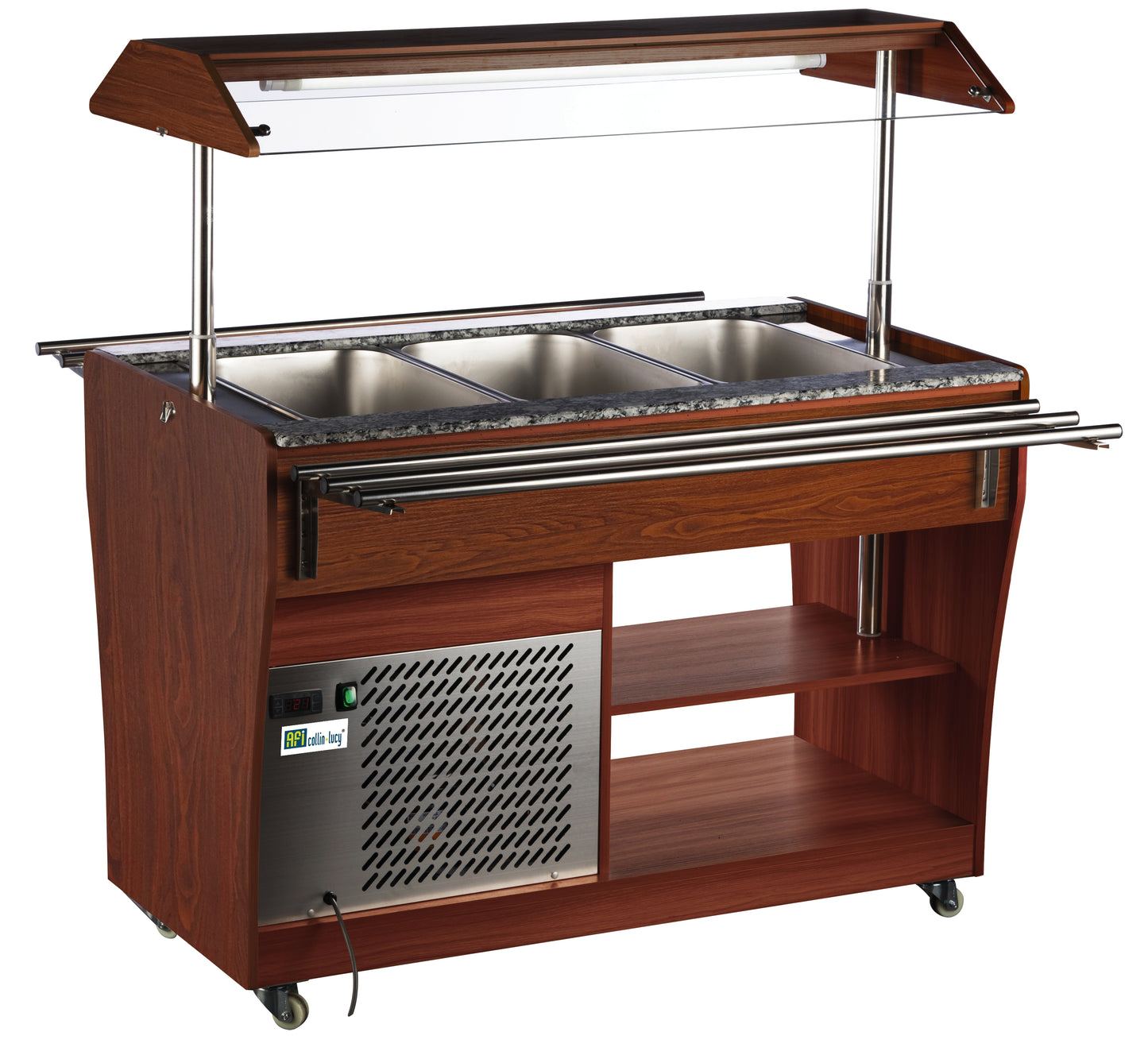 Buffet réfrigéré 3 bacs GN 1/1