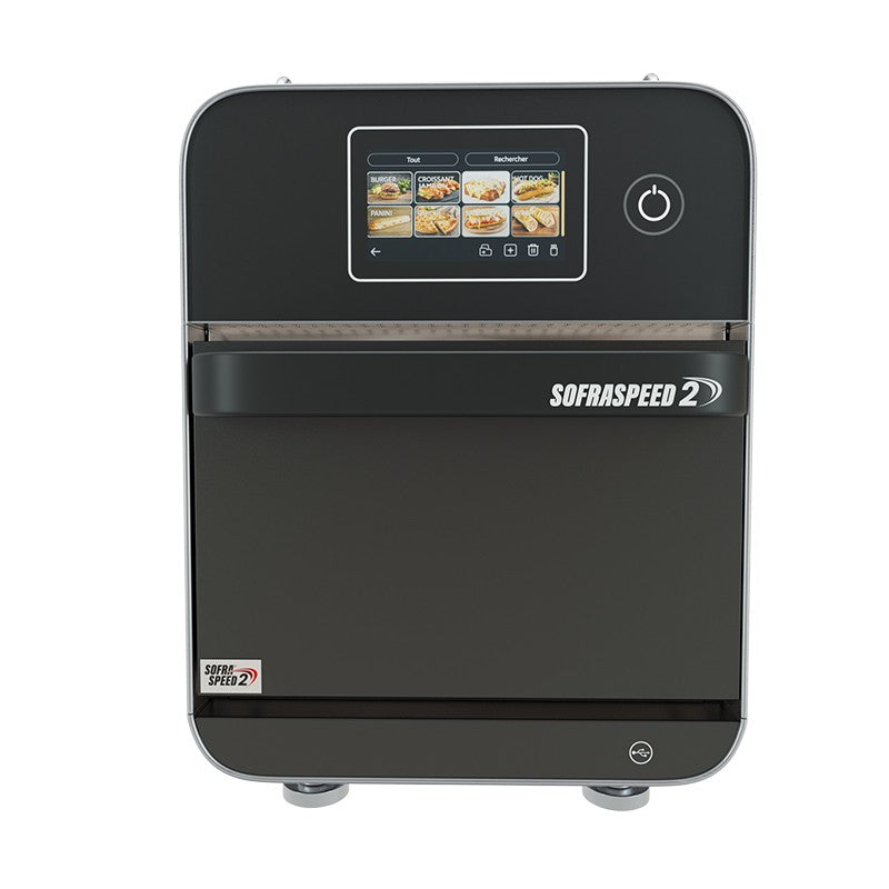 SOFRASPEED 2 - Four à cuisson ultra-rapide nouvelle génération - Noir