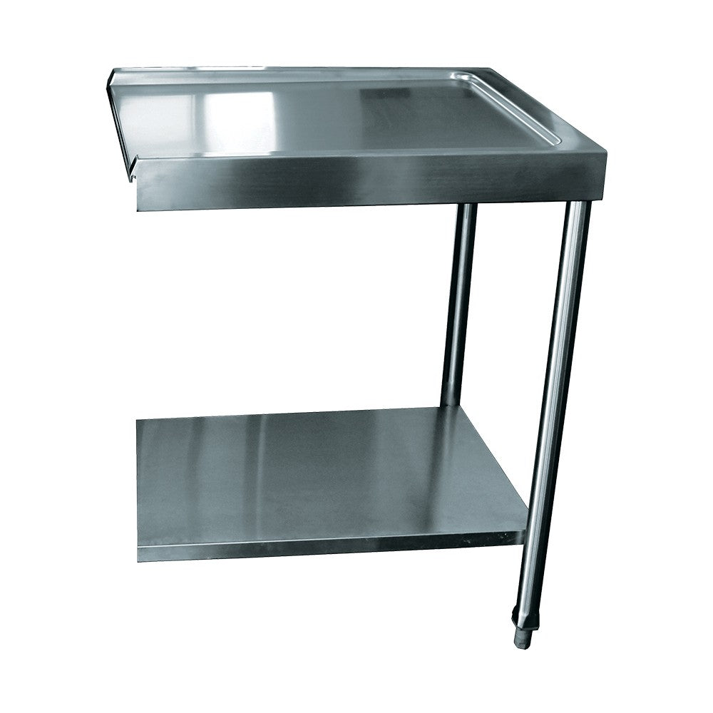 Table inox pour lave-vaisselle avec accroche universelle droite / gauche - TLV7DG