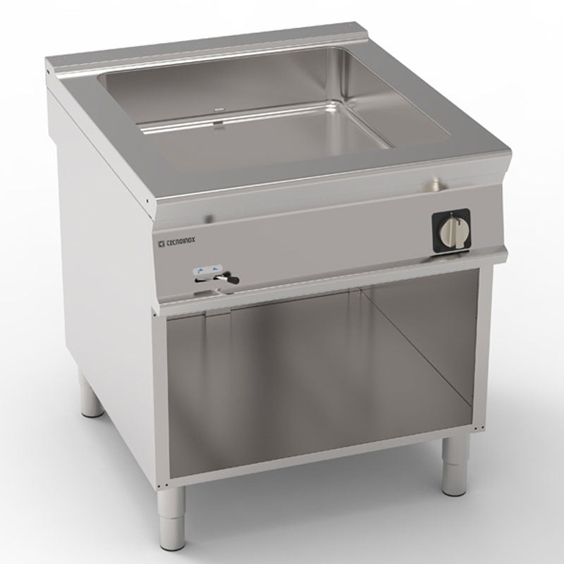 Tecnoinox - Bain-marie électrique double sur placard ouvert - Gamme 900 - BM8FE9