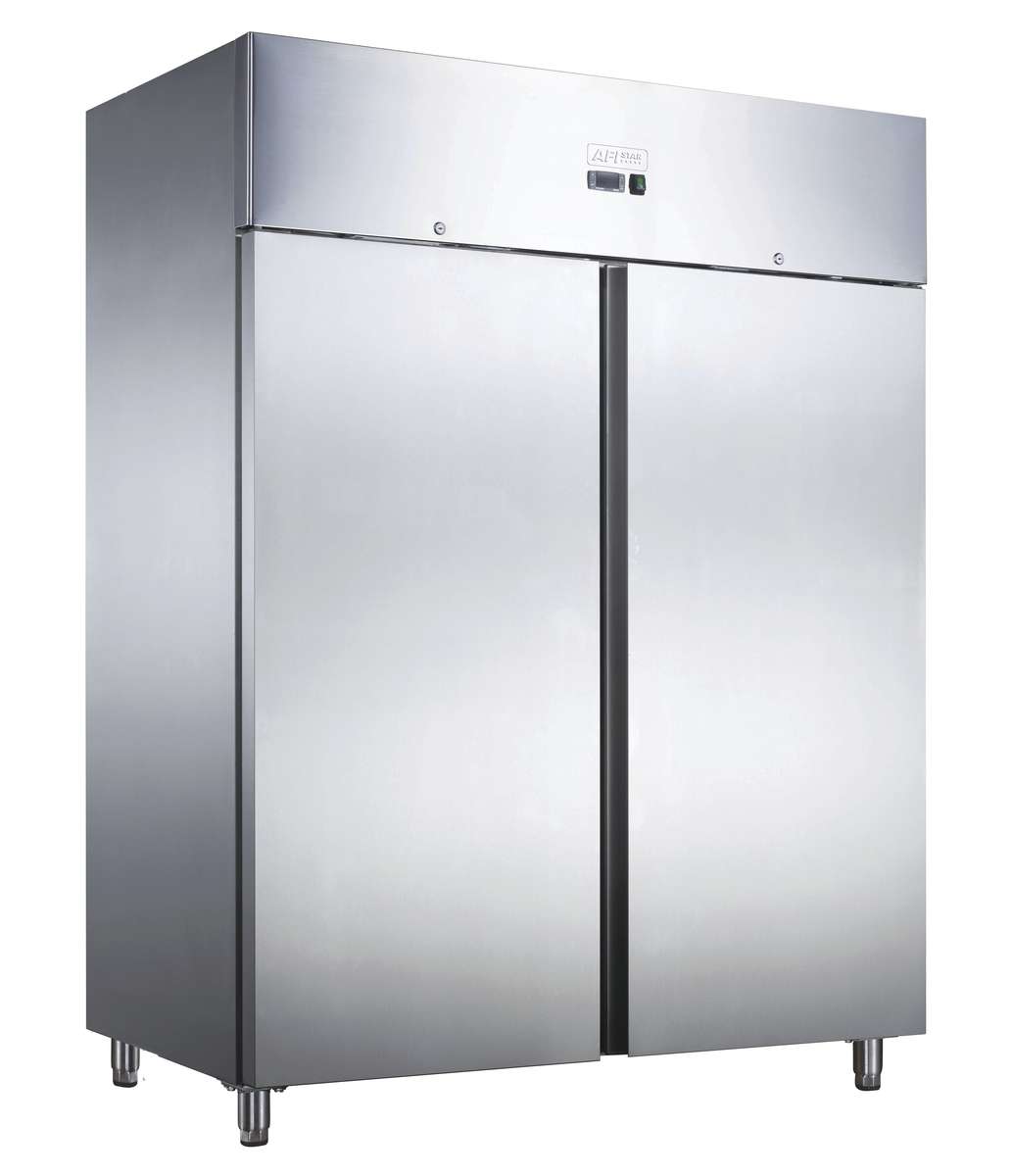 Armoire réfrigérée négative 2 portes pleines 1300 L - Finition Inox