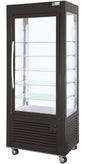 VITRINE 4 FACES VITRÉES - FROID NÉGATIF VENTILÉ - 350 L