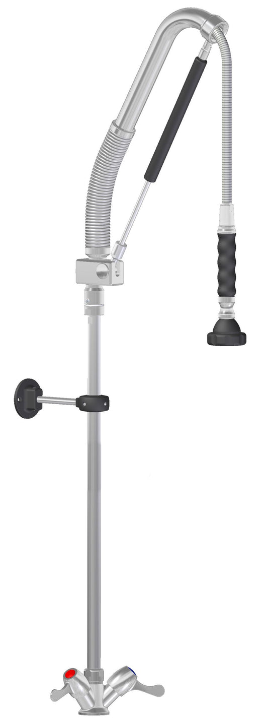 DOUCHETTE AUTOMATIQUE, EC/EF SUR PLONGE, MONOTROU, - 1/4 DE TOUR, SANS COL DE CYGNE