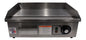 PLANCHA A SNACKER ELECTRIQUE 540MM DESSUS CHROME - SURF.UTILE 540X300 MM