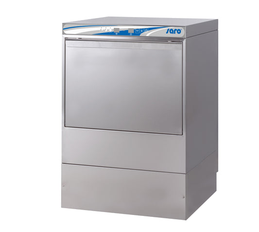 LAVE-VAISSELLE COMMANDES ELECTRONIQUES PANIER - 500X500, AVEC POMPE DE VIDANGE, RINCAGE, DETERGENT