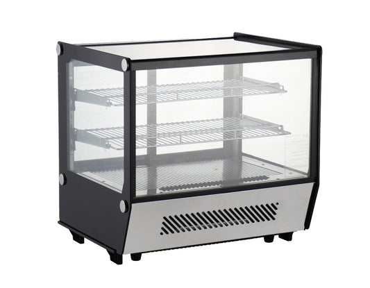 VITRINE DE PRESENTATION REFRIGEREE 160 LITRES,  - 0/+12°C,VITRE AVANT DROITE, ECLAIRAGE LED