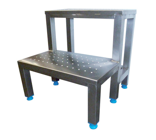 ESTRADE ANTI-DERAPANTE INOX 304 2 MARCHES - ANTIDERAPANTES