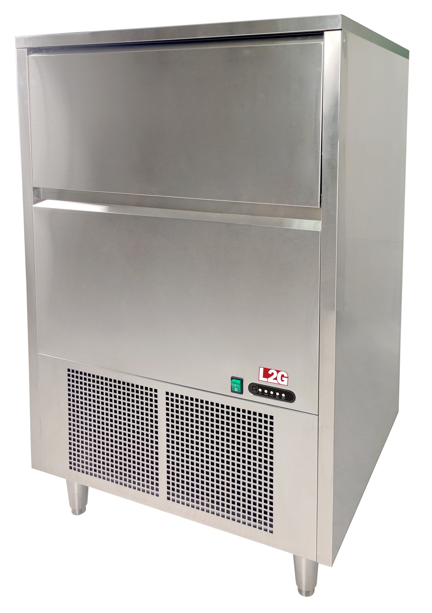 MACHINE A GLACONS CREUX, CAP. 80 KG/24H - RESERVE DE 45 KG, GAZ R290