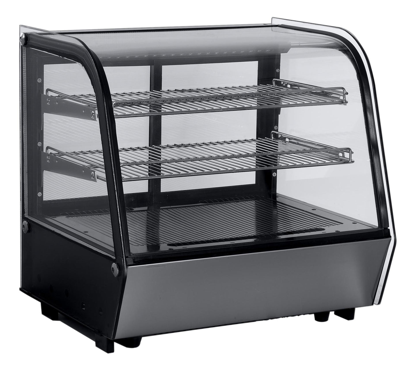 VITRINE DE PRESENTATION REFRIGEREE 120 LITRES, - +2/+12°C, 2 GRILLES, AVEC ECLAIRAGE LED