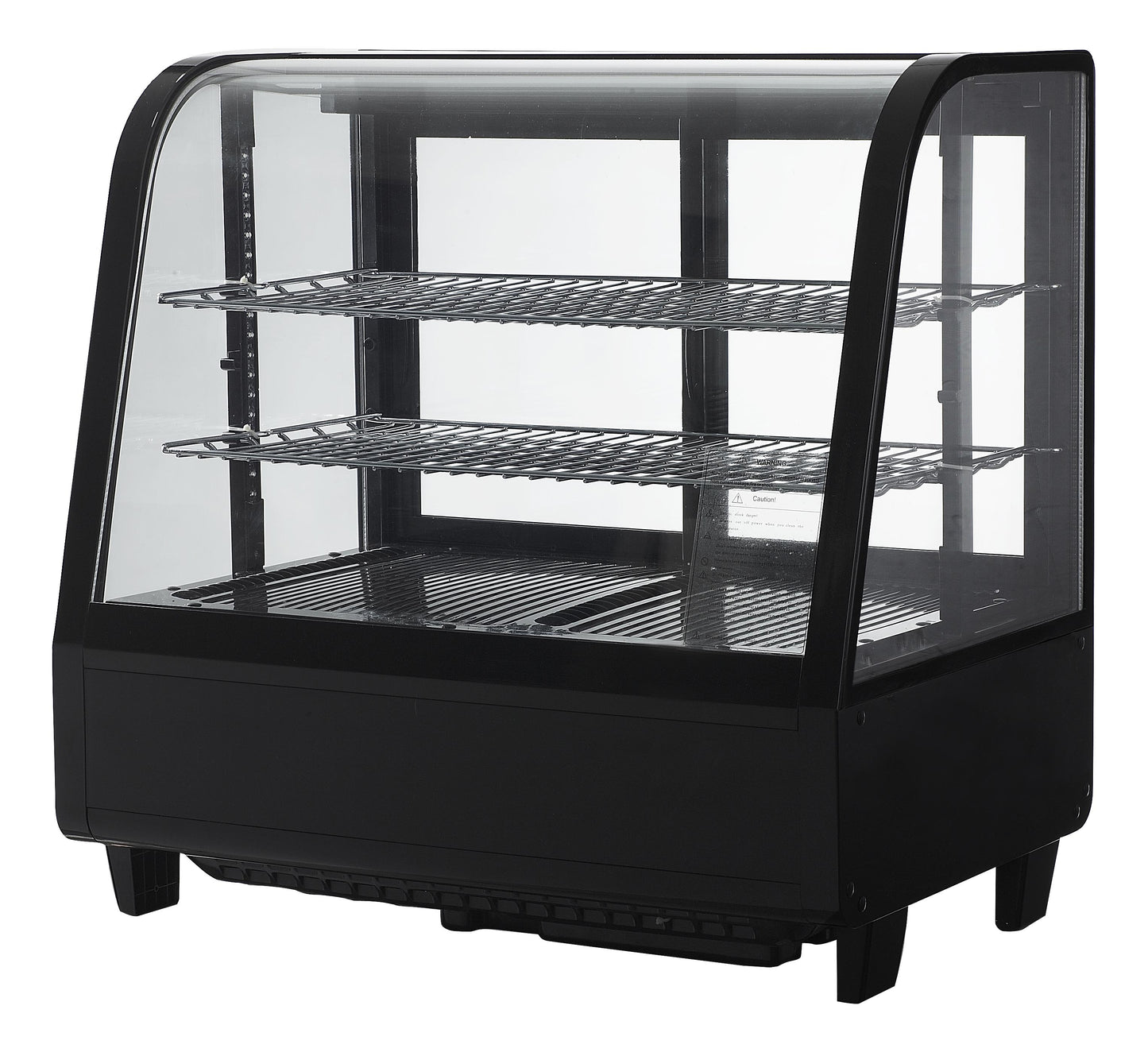 VITRINE DE PRESENTATION REFRIGEREE 100 LITRES, - +2/+12°C, 2 GRILLES, AVEC ECLAIRAGE LED