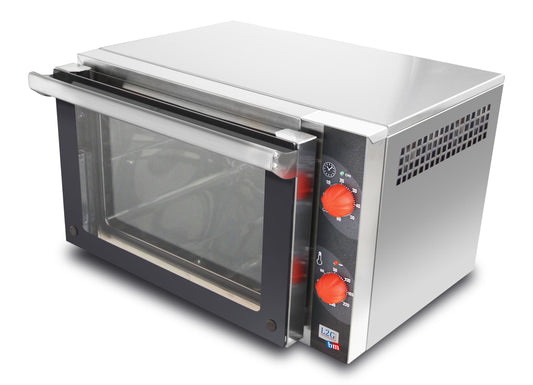 FOUR ELECTRIQUE A CONVECTION 3 NIVEAUX GN2/3 - PANNEAUX DE COMMANDE ELECTROMECANIQUE