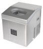 MACHINE A GLACONS CREUX RONDS CARROSSERIE INOX - CAP.15KG/24H, RESERVE 2 KG, GAZ R600A