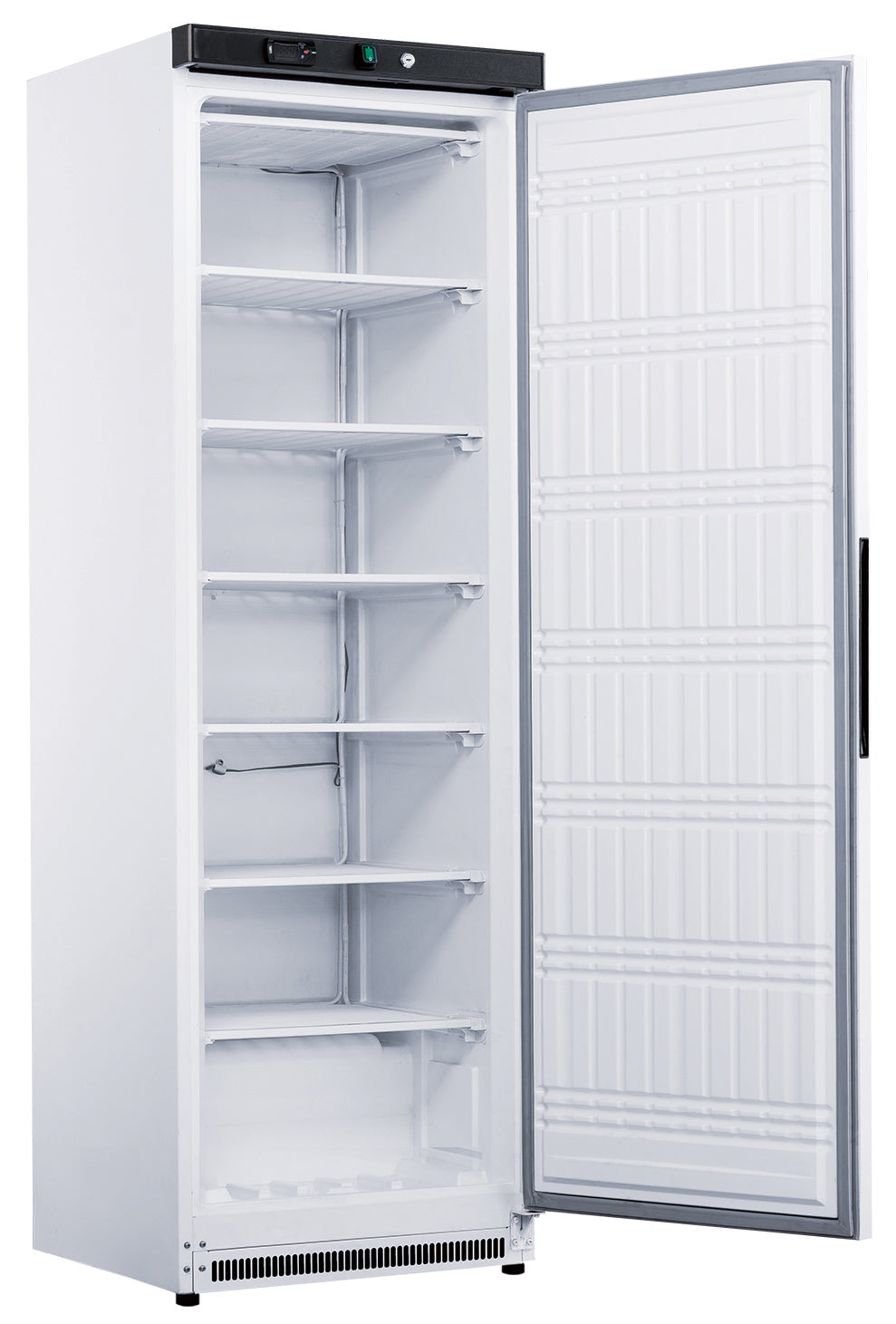 ARMOIRE NÉGATIVE - 1 PORTE PLEINE - 400 L - FINITION LAQUÉE BLANCHE